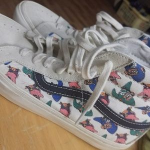 RARE Vans Vault x Spongebob vans, mens 8